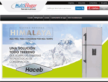 Tablet Screenshot of multihogar.com